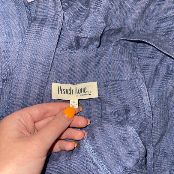 Peach Love overalls/jumpsuit - Picture 2 of 2